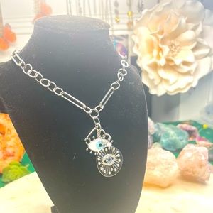 The Evil Eye Charm Necklace